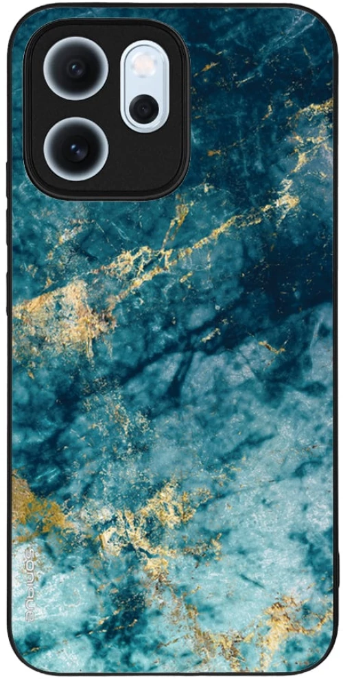 Θήκη Sonique Marble Series για Oppo Reno14 F 5G Μπλε