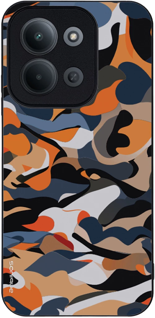 Θήκη Sonique Camouflage Army Series για Xiaomi Redmi 15C 4G / Redmi 15C 5G / Poco C85 4G Πορτοκαλί
