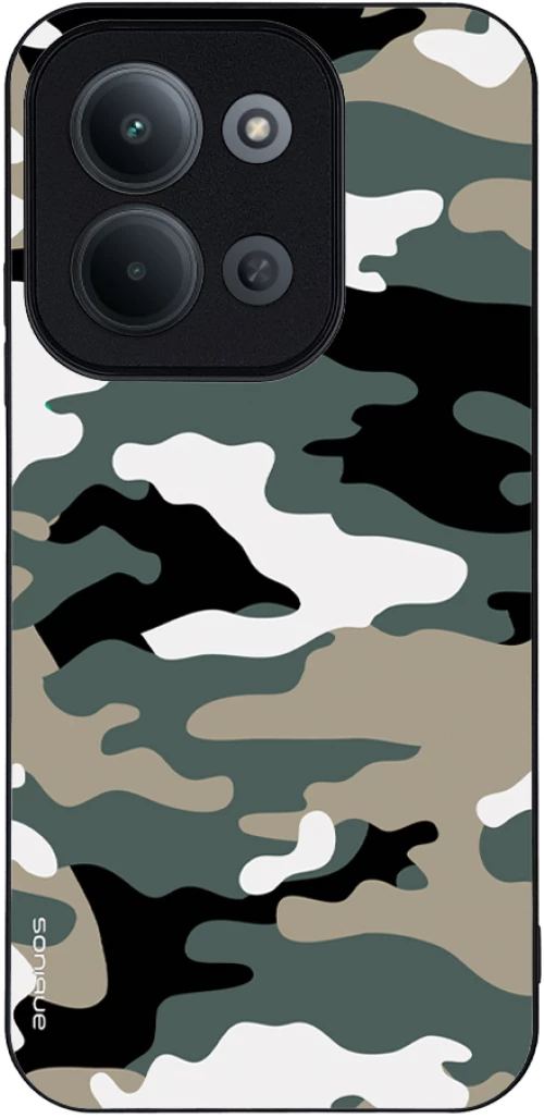 Θήκη Sonique Camouflage Army Series για Xiaomi Redmi 15C 4G / Redmi 15C 5G / Poco C85 4G Χακί