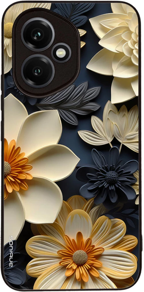 Θήκη Sonique 3D Flower Series για Honor 400 5G Εκρού
