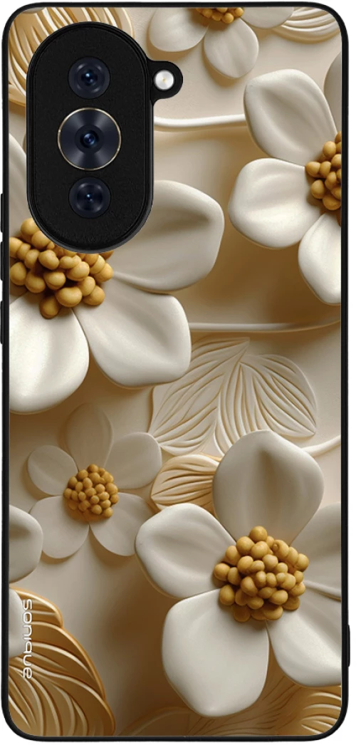 Θήκη Sonique 3D Flower Series για Huawei Nova 10 Pro Λευκό