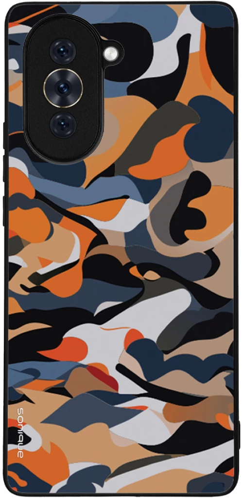 Θήκη Sonique Camouflage Army Series για Huawei Nova 10 Πορτοκαλί