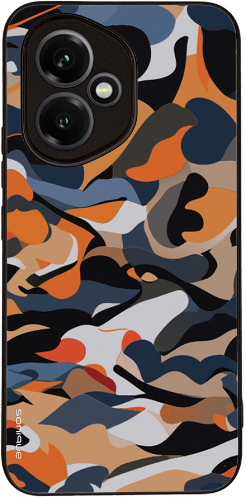 Θήκη Sonique Camouflage Army Series για Honor 400 5G Πορτοκαλί
