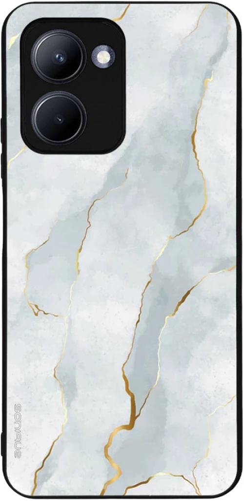 Θήκη Sonique Marble Series για Realme C33 Λευκό 01