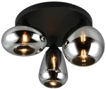 Φωτιστικό Οροφής Trio Lighting LUMINA 617030332 Μαύρο Ματ (Black Mat)
