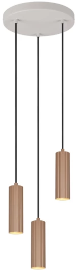 Φωτιστικό Κρεμαστό Trio Lighting SOKA 367730365 Καφετί (Coffee)