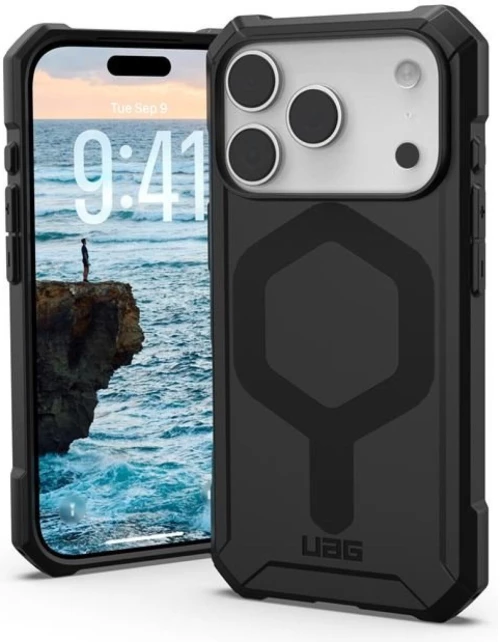 Θήκη iPhone 17 Pro UAG Essential Armor Ανθεκτική Σιλικόνης με MagSafe - Black (114540114040)