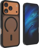 Θήκη iPhone 17 Pro Max Vivid MagSafe Hybrid Case Ημιδιάφανη με MagSafe - Black (CS-MGS TR 2-2508002)
