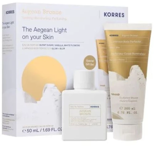 Korres Promo Aegean Bronze Eau De Parfum 50ml & Aegean Bronze Luminous Body Perfecter 200ml