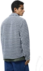 Scotch&Soda Man Structured Striped Overshirt
