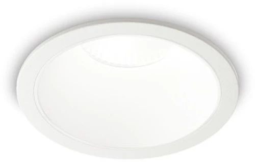Χωνευτό Σποτ Φωτιστικό Οροφής LED 11W Λευκό 4000K Φ8,5cm IP40 Trim Game 267975 Ideal Lux 267975