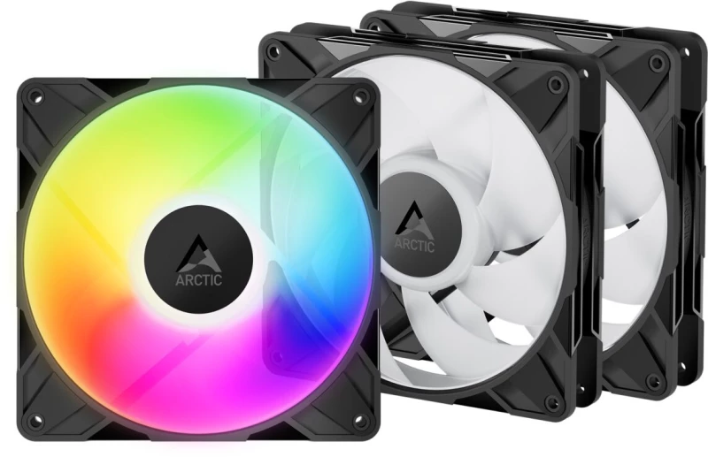 Arctic P14 Pro A-RGB - 3 Pack - PWM 140mm Case Fan Value Pack - max 2500 RPM - PWM regulated