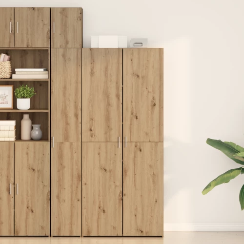 Highboard Artisan Oak 40x42.5x185 εκ. από κατασκευασμένο ξύλο Καφέ 3365595