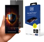 Privacy film matte 3mk Silky Matt Privacy for Samsung Galaxy S24 Ultra