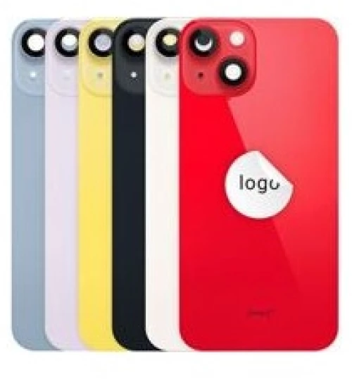 For iPhone/iPad (AP14PL0024RPG-C) Back Glass (Pulled C) - Red, For iPhone 14 Plus