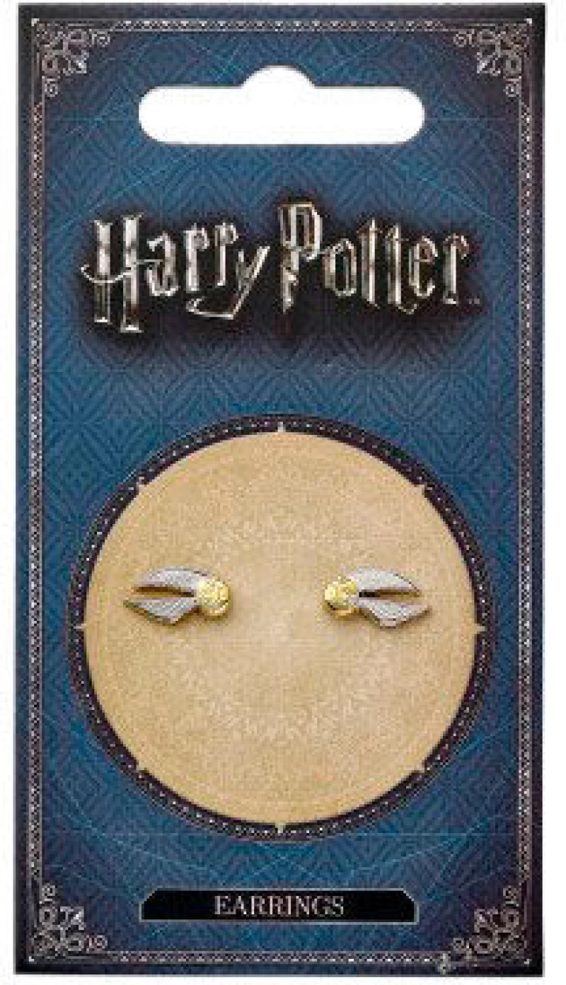Harry Potter Golden Snitch earrings
