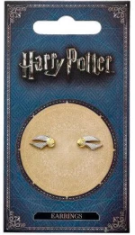 Harry Potter Golden Snitch earrings