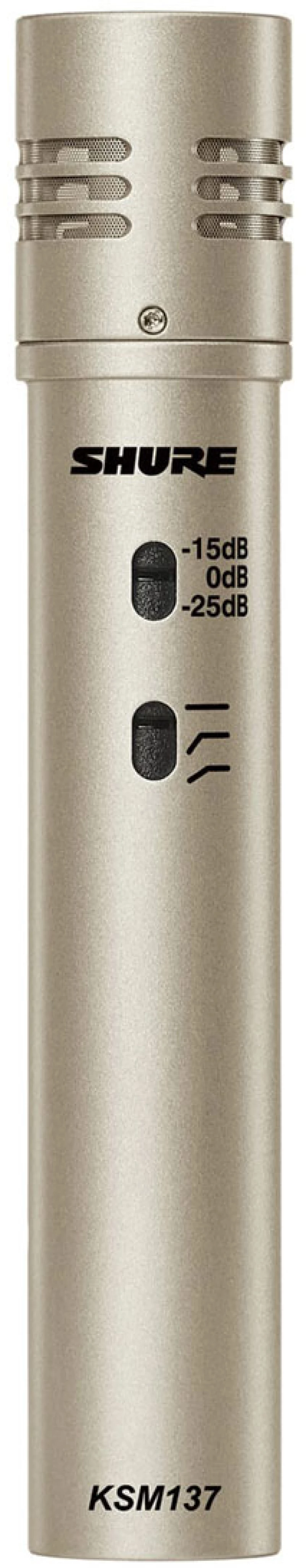 Shure KSM-137 SL - Καρδιοειδές πυκνωτικό μικρόφωνο