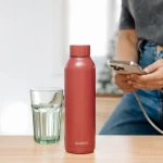Quokka Solid Μπουκάλι Θερμός Ανοξείδωτο 630ml – Firebrick