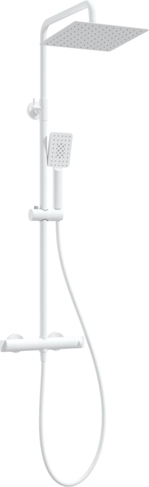 Showerhead w/ thermostatic shower mixer