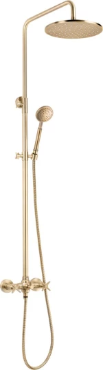 Rain shower with shower faucet