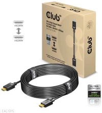 CLUB3D Ultra High Speed HDMI Certified Cable 4K120Hz 8K60Hz 48Gbps M/M 5m/16.4ft