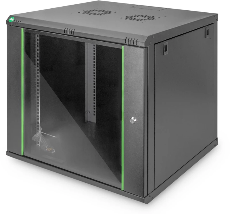 Wall-mounted server cabinet DYNAmic 19" 9U