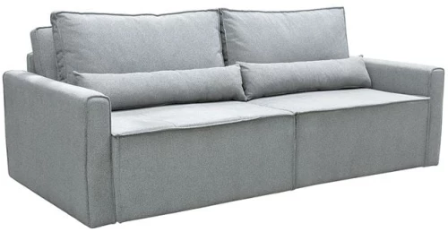 LIDRA Καναπές – Κρεβάτι 2Θέσιος, Ύφασμα Γκρι