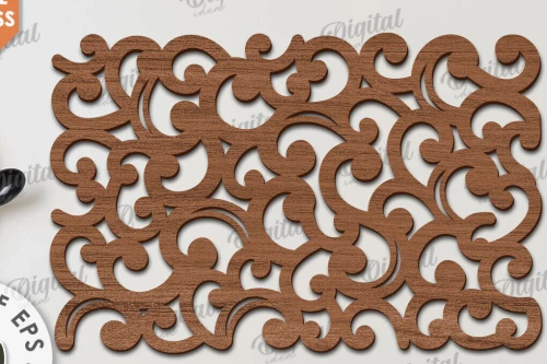 Intra απο ξύλο plywood 3mm-4mm πάχος – Ξύλο Σουπλά Κοπή Laser. Διακόσμηση σπιτιού Δίασταση  20x20 cm INTRAFABR-115896793