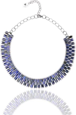 Miyuki Necklace – Lapis Lazuli