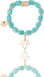 Ceramic Green Bracelet