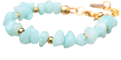 Aqua Jade Cascade Bracelet