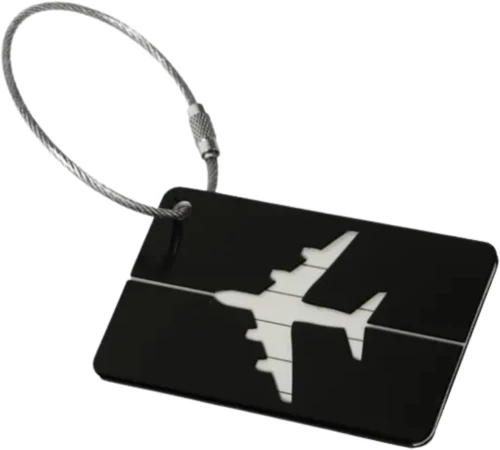 Ετικέτα βαλίτσας BCARD22-Μαύρο