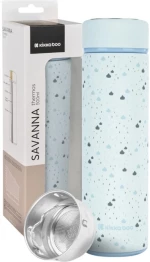 Blue, Βρεφικό Θερμός Υγρών Savvana Ανοξείδωτο 500ml Kikka Boo