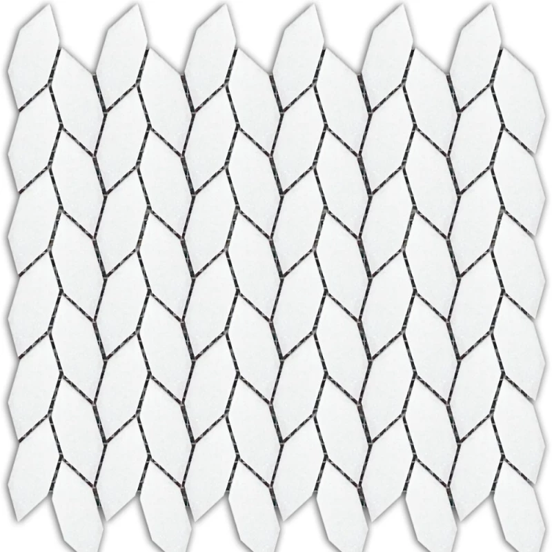 Ivy Space 29.8x30cm Πλακάκι Leaf Thassos Ματ