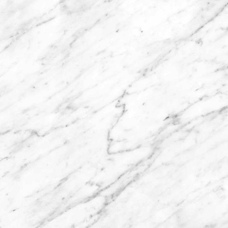Ivy Space Πλακάκι Μαρμάρου Carrara 61x61x1 cm, Γυαλιστερό
