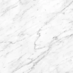 Ivy Space Πλακάκι Μαρμάρου Carrara 61x61x1 cm, Γυαλιστερό
