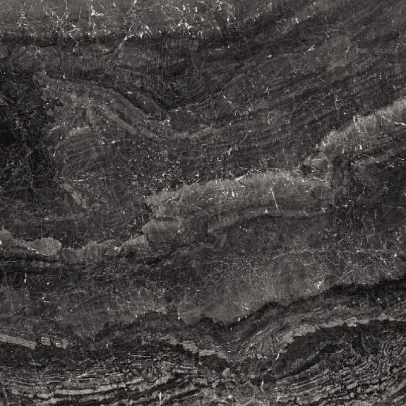 Ivy Space Πλακάκι Μαρμάρου Universal Black 30.5x30.5x1 cm, Ματ