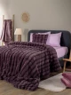 Κουβερτοπαπλωμα Υπερδιπλο Juno Purple 220x240 Palamaiki   - ΥΠΕΡΔΙΠΛΟ 220 x 240