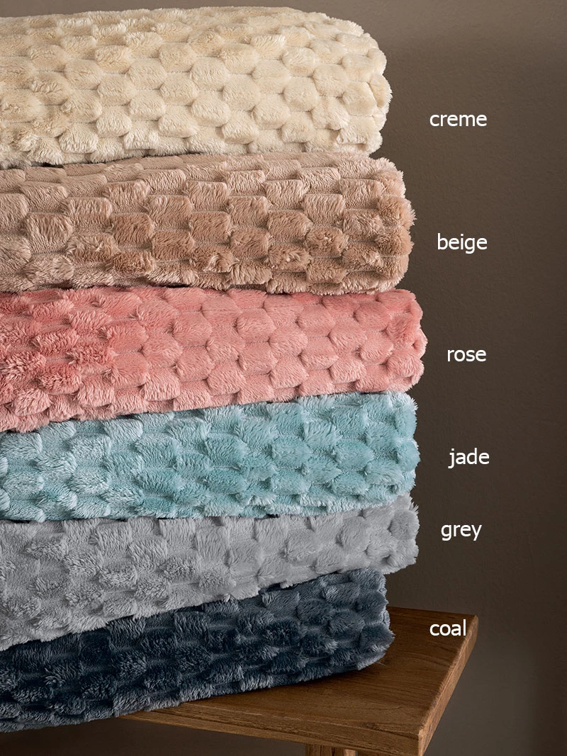 Κουβέρτα Fleece Palamaiki Aster Jade Υπέρδιπλη 220 x 240
