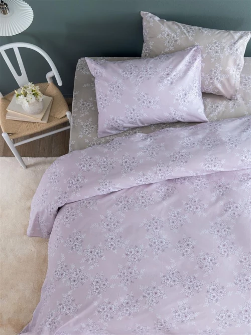 Σετ Σεντόνια Palamaiki FL6281 Βαμβακερά              - Μονό Λάστιχο 110 x 200