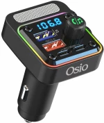 Osio FM TRANSMITTER ΑΝΑΠΤΗΡΑ 12V ΜΕ BLUETOOTH OFT-4260BT ΦΟΡΤΙΣΤΗ USB TYPE-A + USB TYPE-C OSIO OFT-4260BT/OSIO
