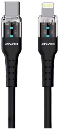 Καλώδιο φόρτισης & data - Type-C σε Lightning - 20W - 1m - CL-138L - AWEI - 003537