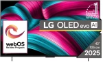 TV Set|LG|42"|OLED/4K/Smart|3840x2160|Wireless LAN|Bluetooth|webOS|Black|OLED42C51LA