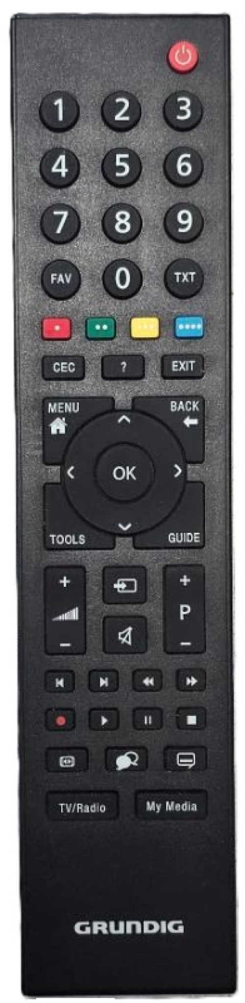 GRUNDIG ORIGINAL REMOTE CONTROL