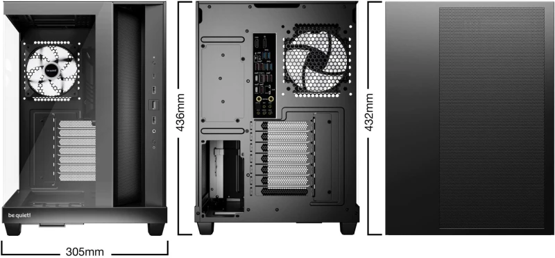 Case|BE QUIET|ATX/micro ATX/Mini-ITX|Black|Midi Tower|PC|BGW85