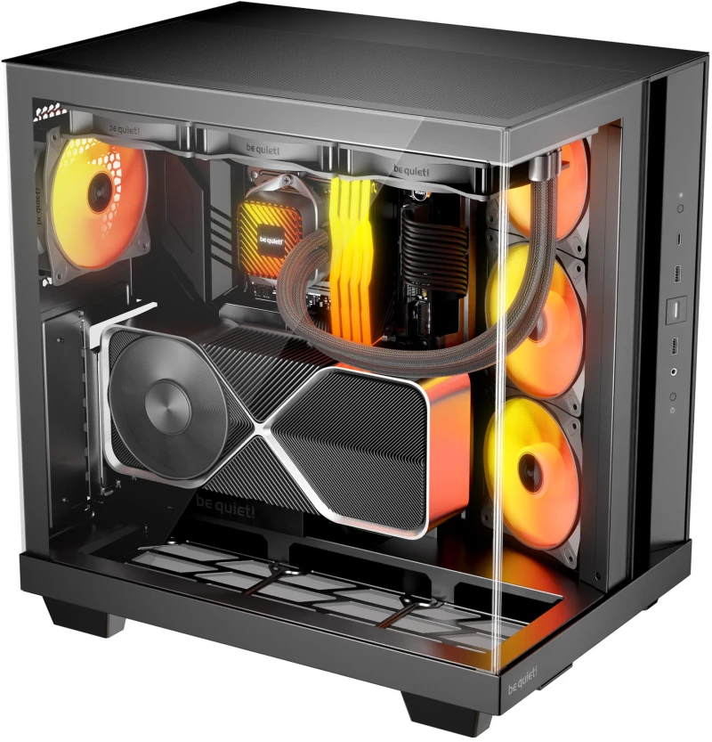 Case|BE QUIET|ATX/micro ATX/Mini-ITX|Black|Midi Tower|PC|BGW85