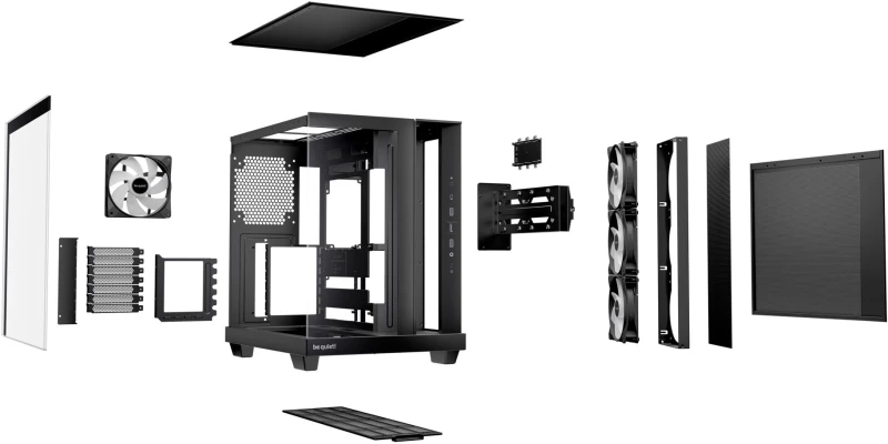 Case|BE QUIET|ATX/micro ATX/Mini-ITX|Black|Midi Tower|PC|BGW85