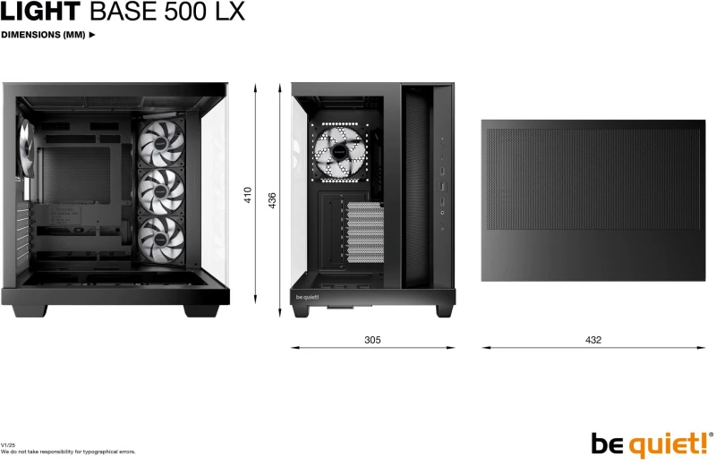 Case|BE QUIET|ATX/micro ATX/Mini-ITX|Black|Midi Tower|PC|BGW85