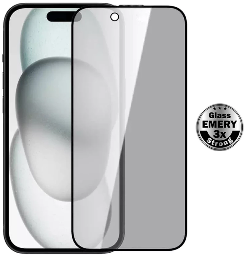 POWERTECH tempered glass Emery Private 5D TGC-0801 για iPhone 17 Air, full glue